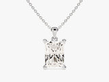 Radiant Cut Solitaire Pendant (1.50 CT)