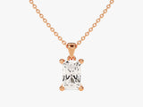 Radiant Cut Solitaire Pendant (0.50 CT)