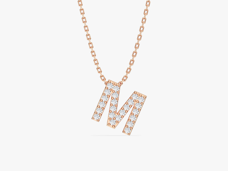 Birthstone Letter Necklace