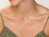 Birthstone Letter Necklace