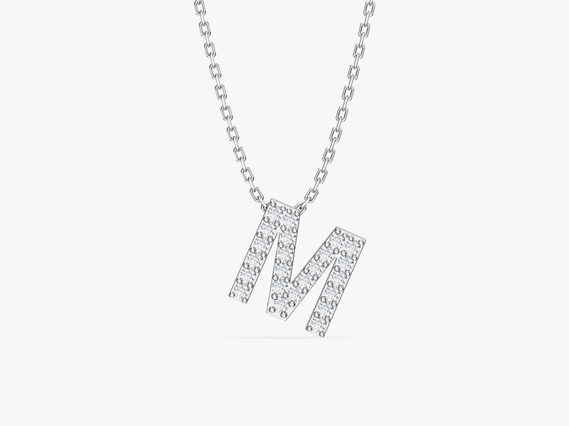 Birthstone Letter Necklace