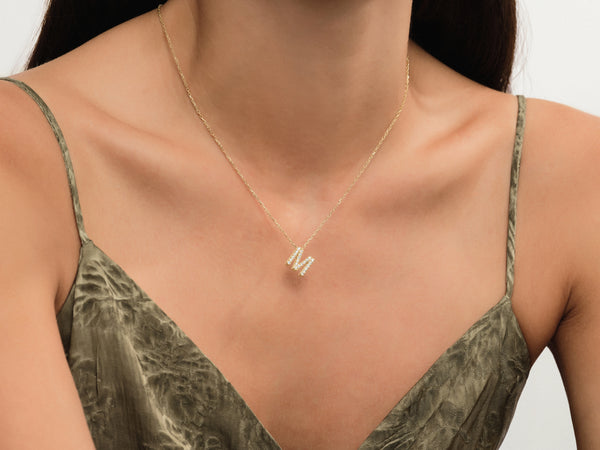 Initial Letter Necklace
