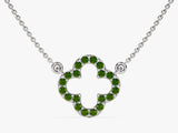 Birthstone Clover Necklace