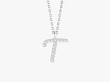 Cursive Initial Letter Necklace