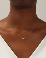 Unique Cluster Necklace (0.13 CT)