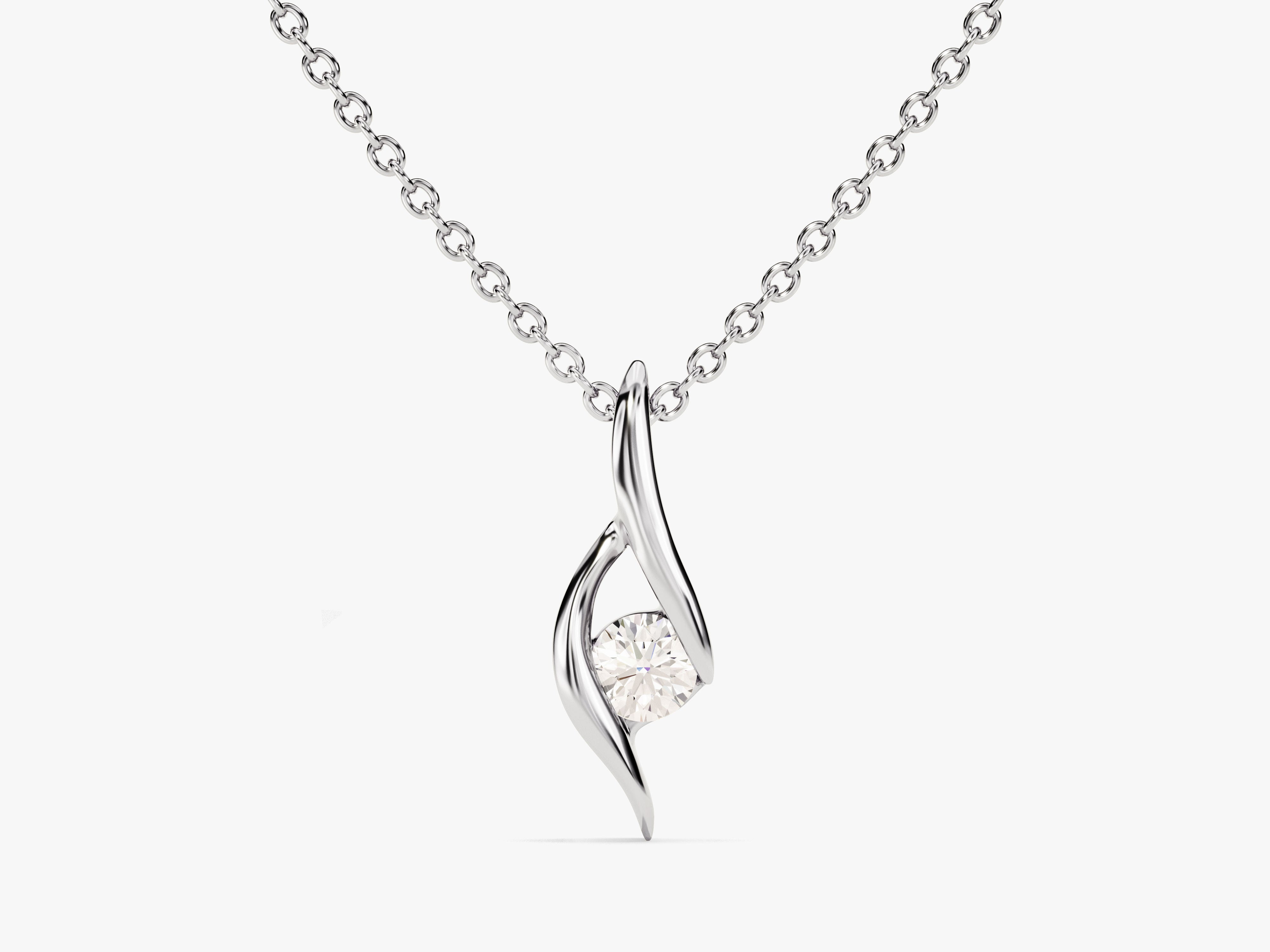Diamond pendant necklace from jewelry firm