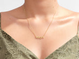 simple standard necklace model