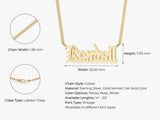 Cuban Chain Name Necklace