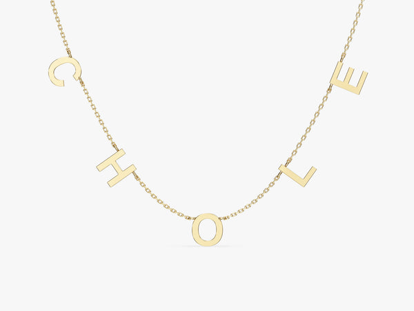 Letter Name Necklace