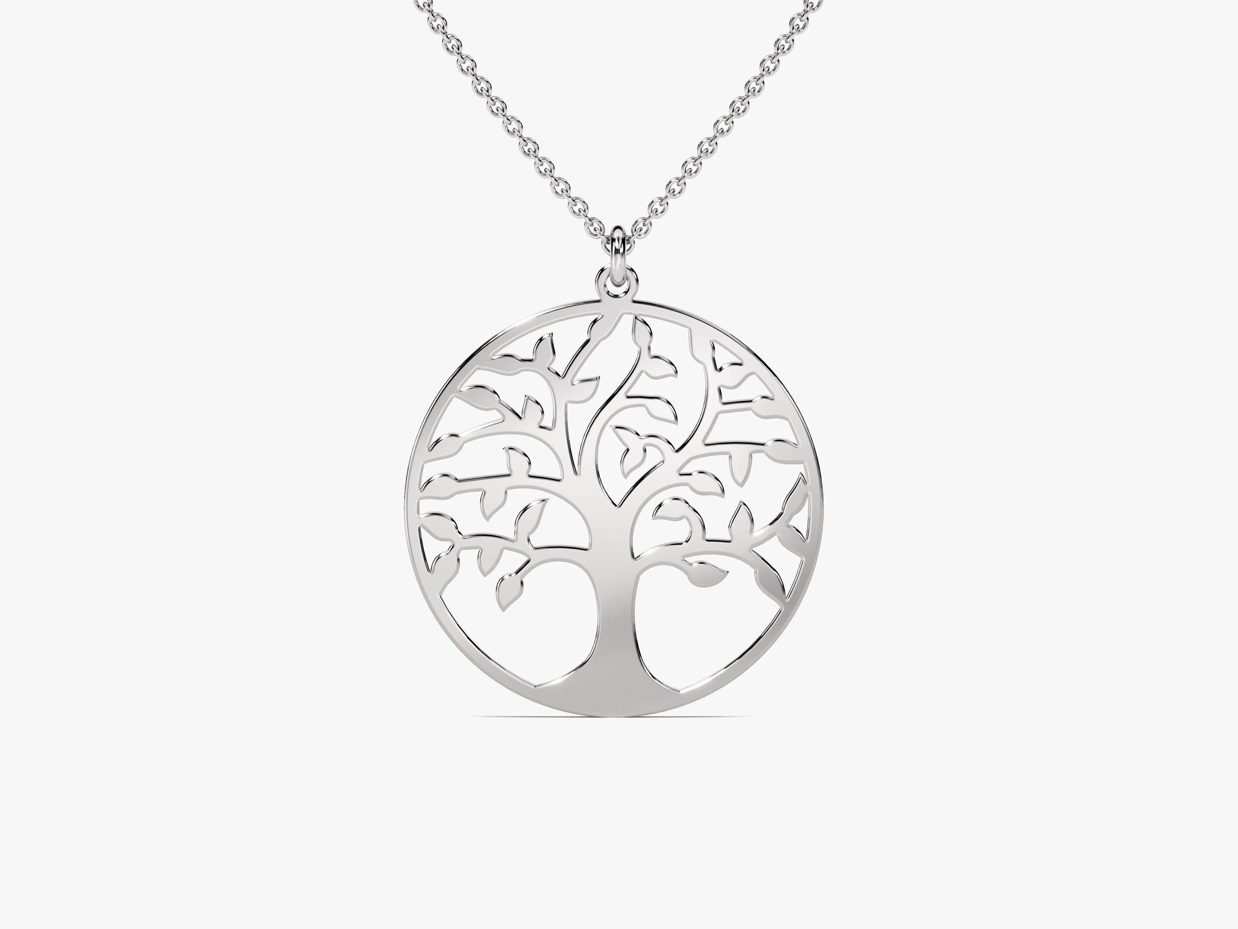 Silver tree of life pendant necklace for jewelry collection