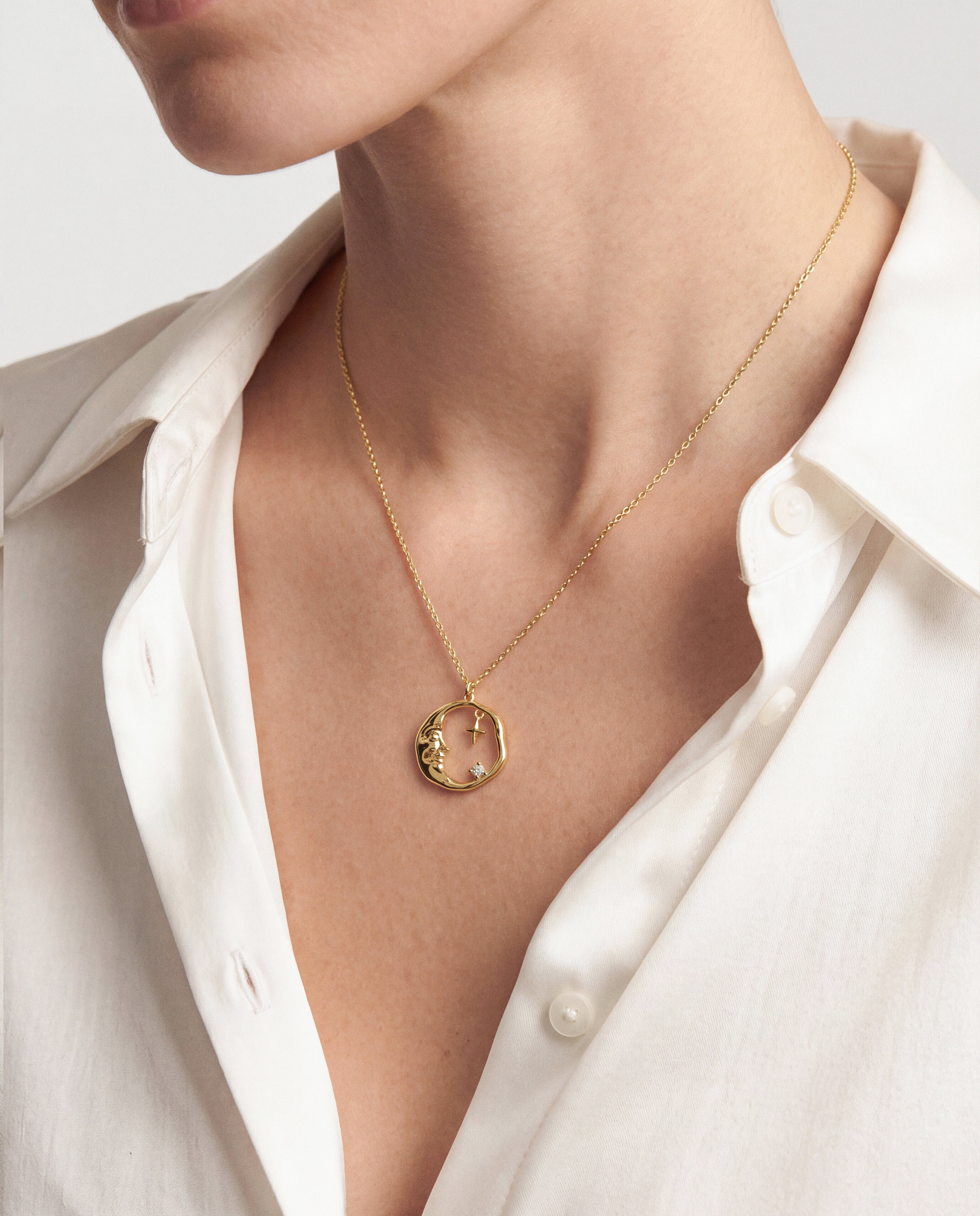 Crescent Moon Necklace