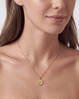 Wings Coin Necklace