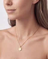Wings Coin Necklace