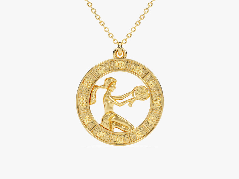 Virgo Charm Necklace