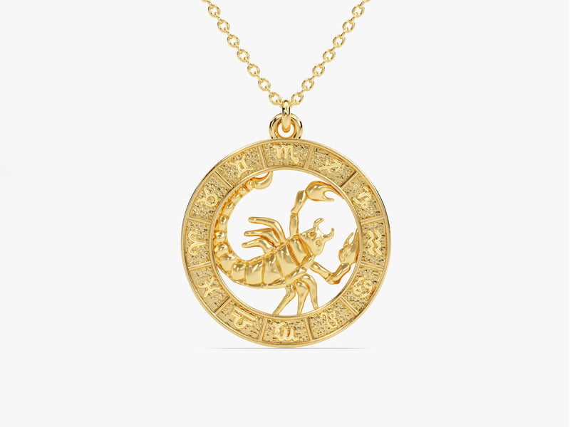 Scorpio Charm Necklace