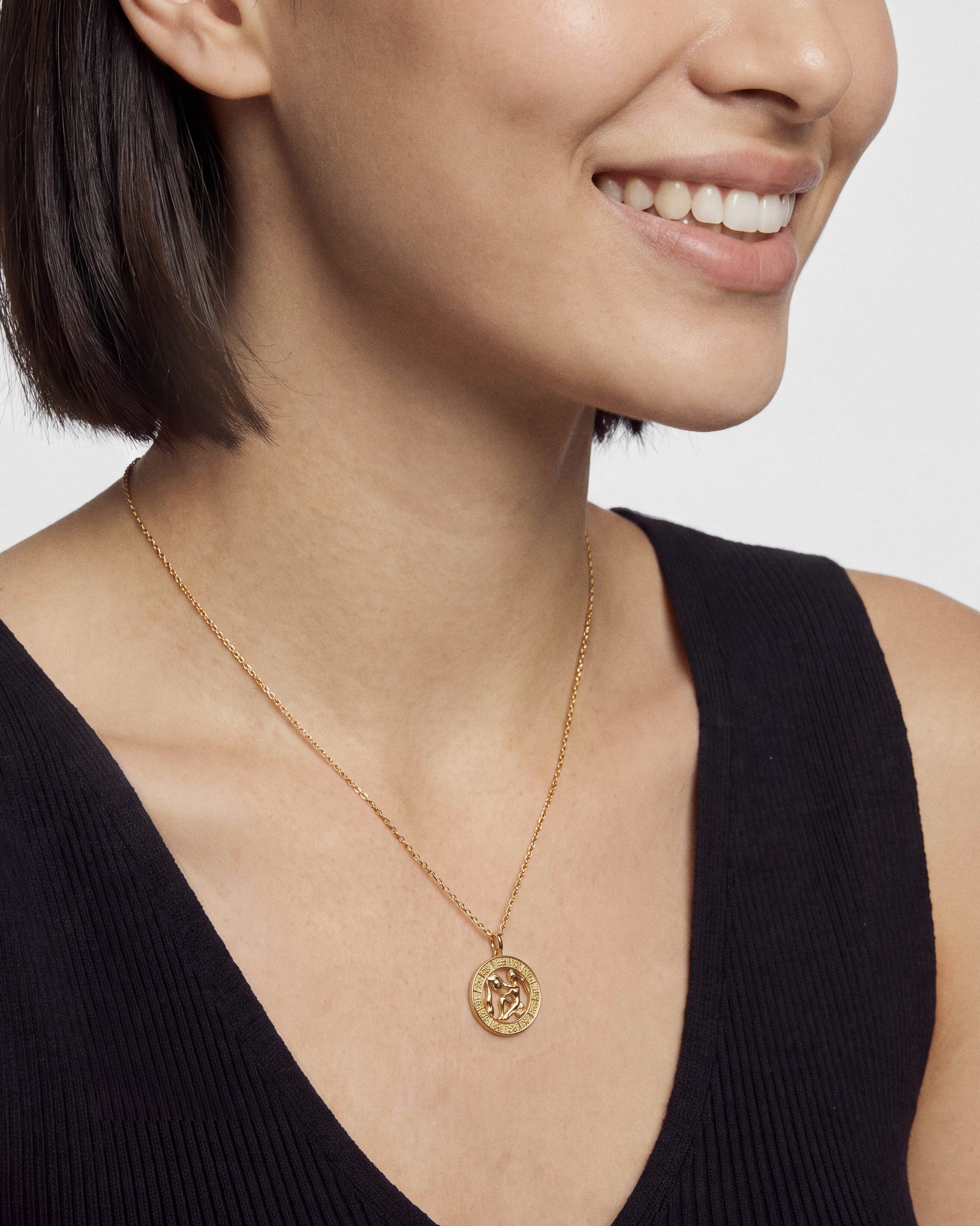Aquarius Charm Necklace