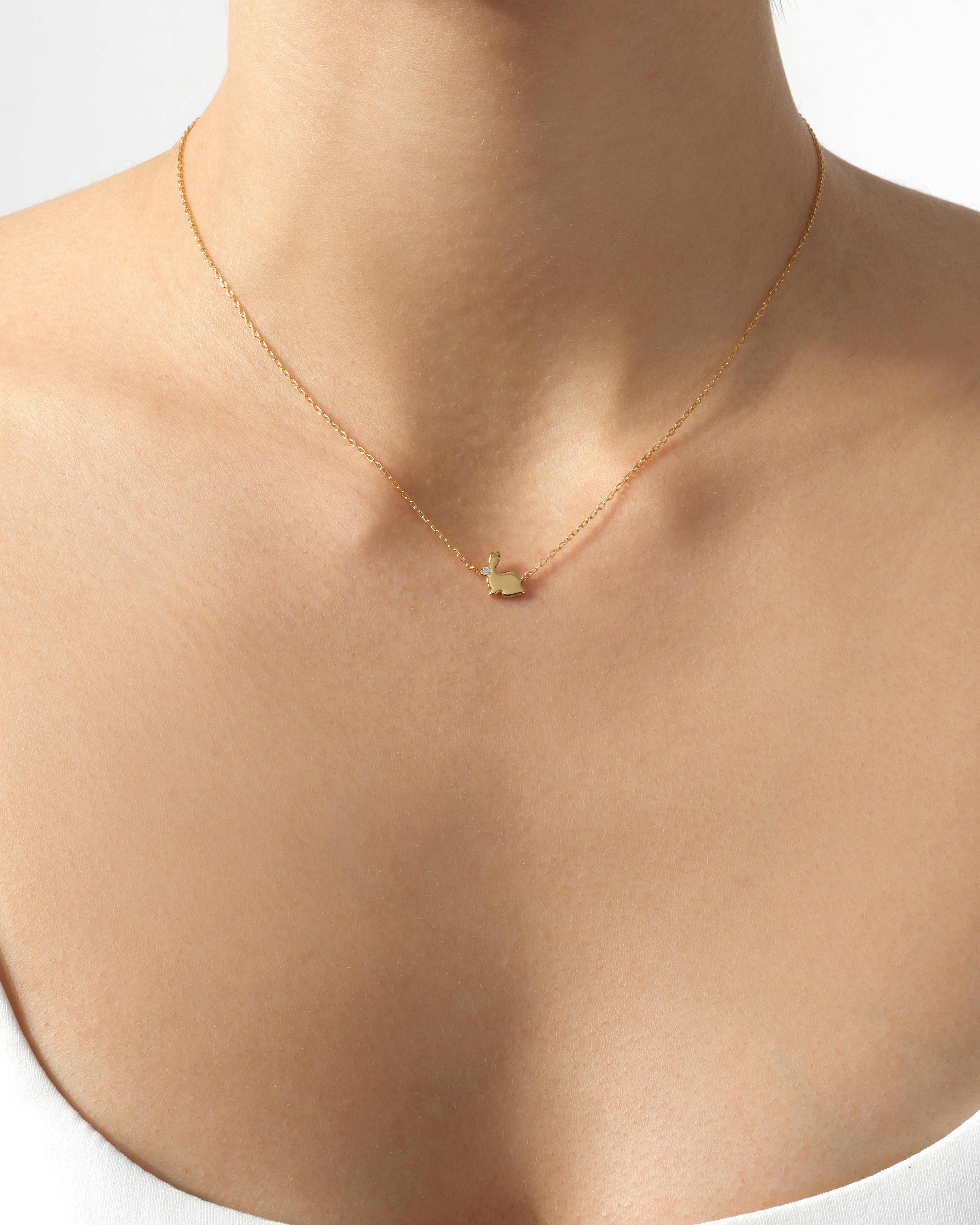 Rabbit Pendant Necklace