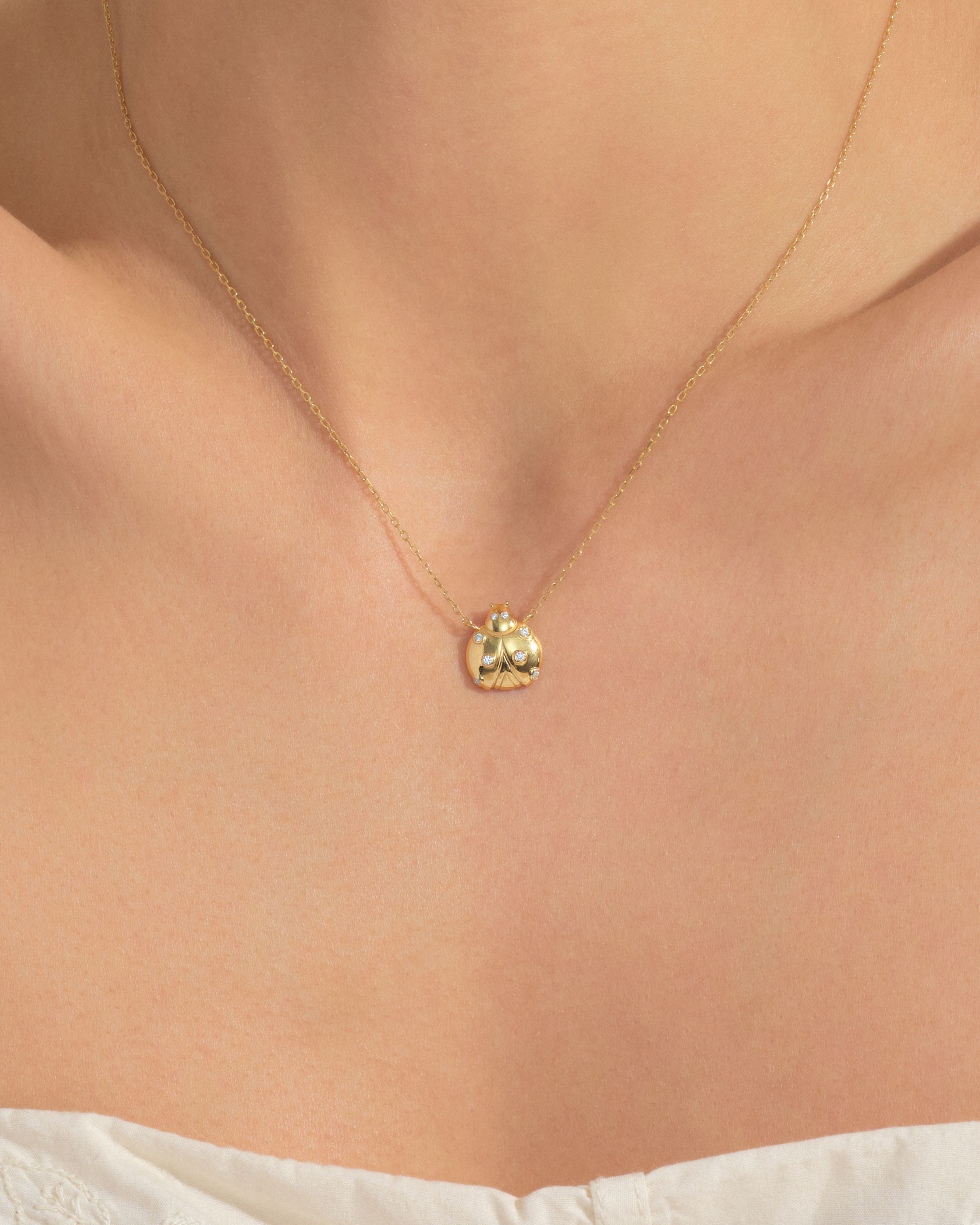 Ladybug Necklace