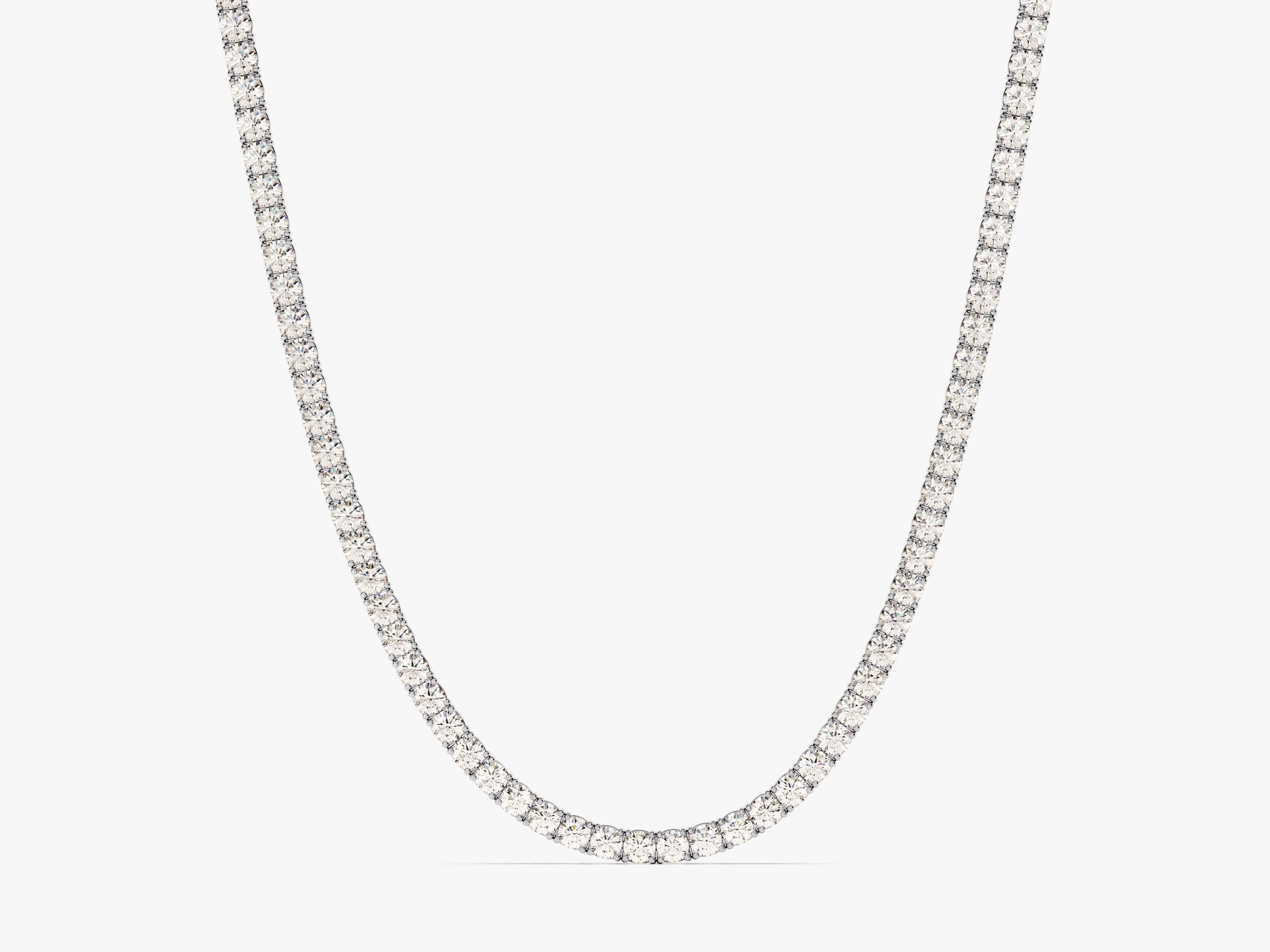 Diamond tennis necklace for women, luxury jewelry, fine craftsmanship