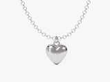 Heart Charm Necklace with