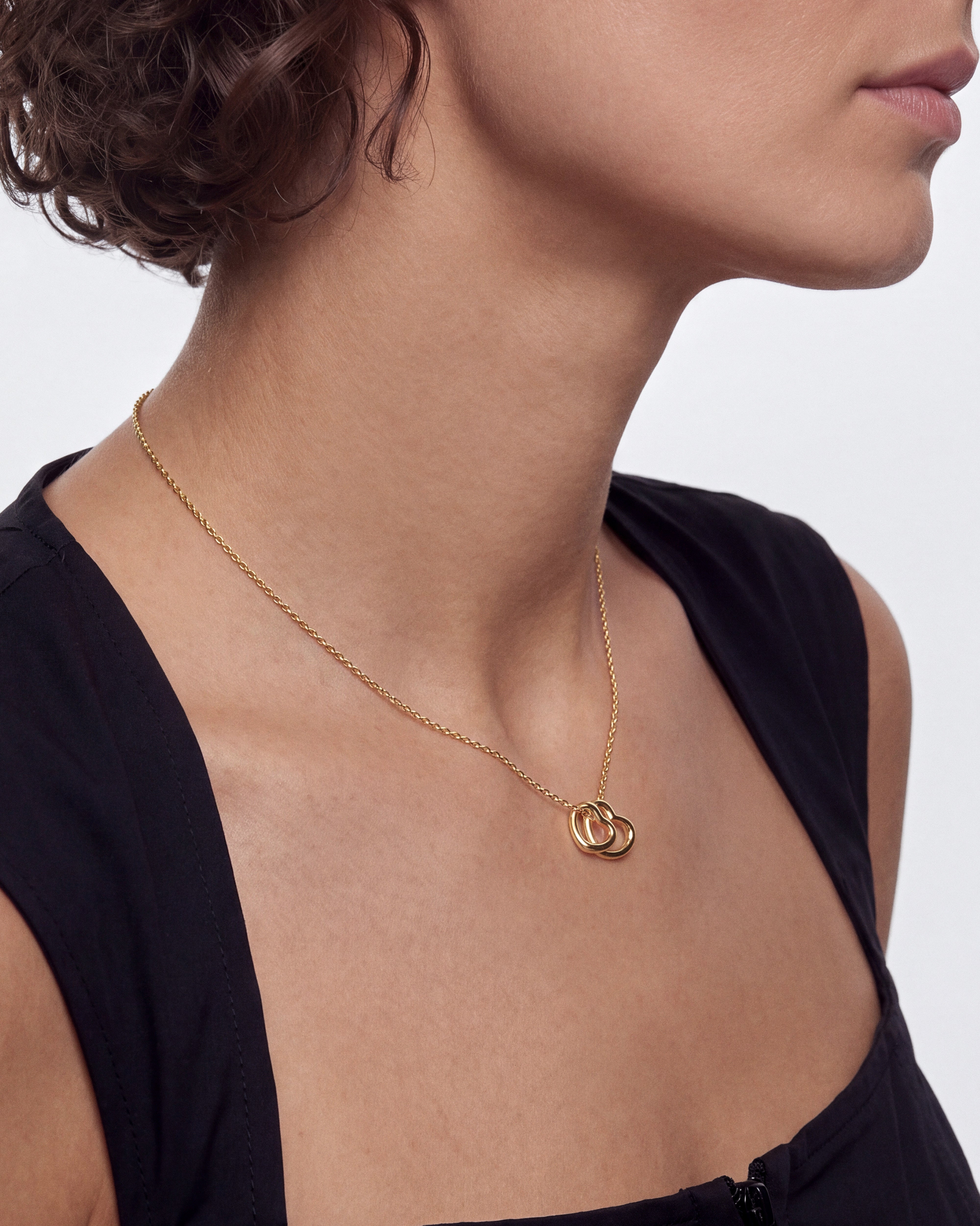Double Heart Necklace