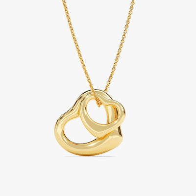 Double Heart Necklace