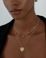 Heart Initial Necklace