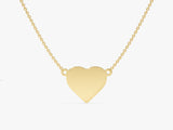 Plain Heart Necklace