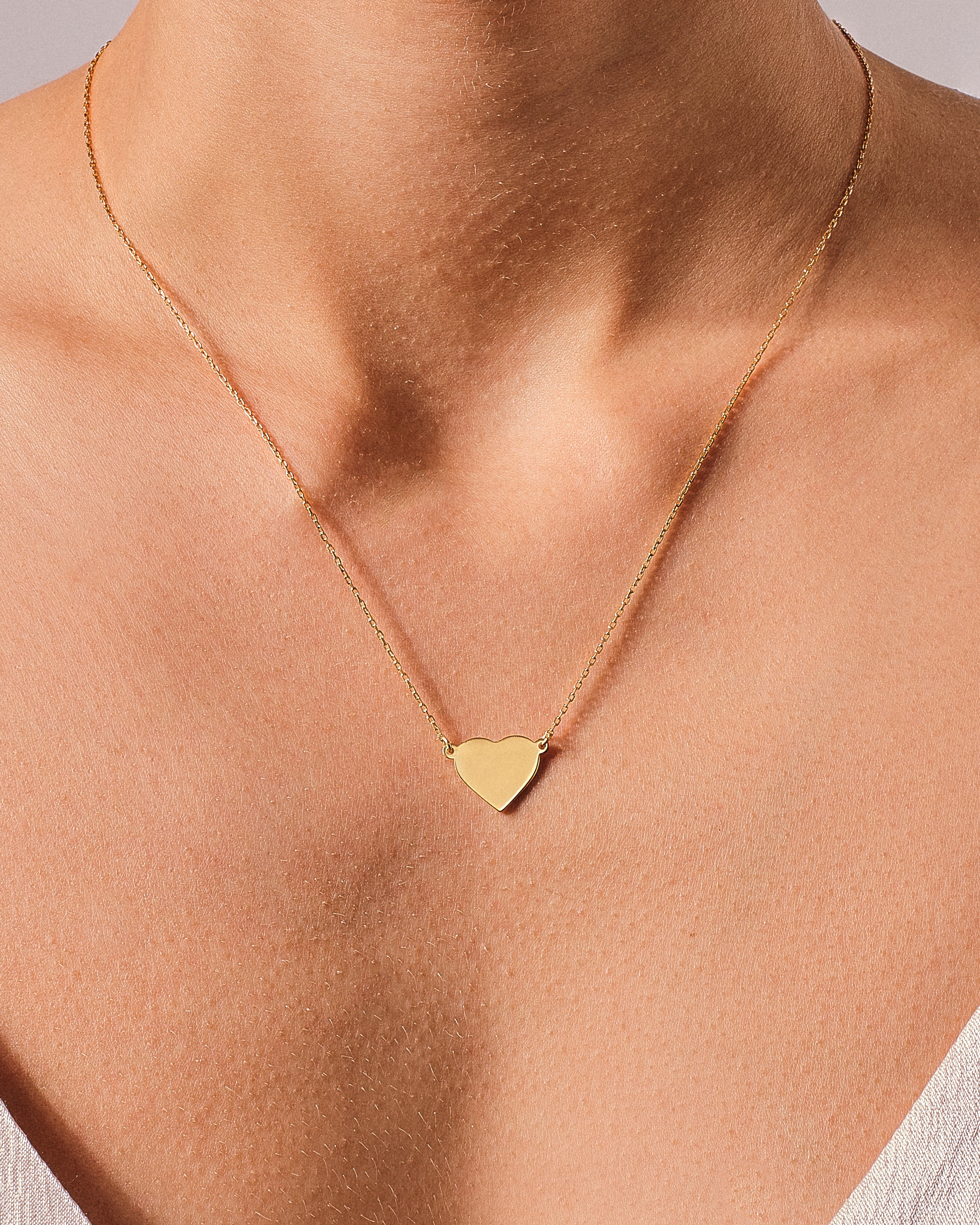 Plain Heart Necklace