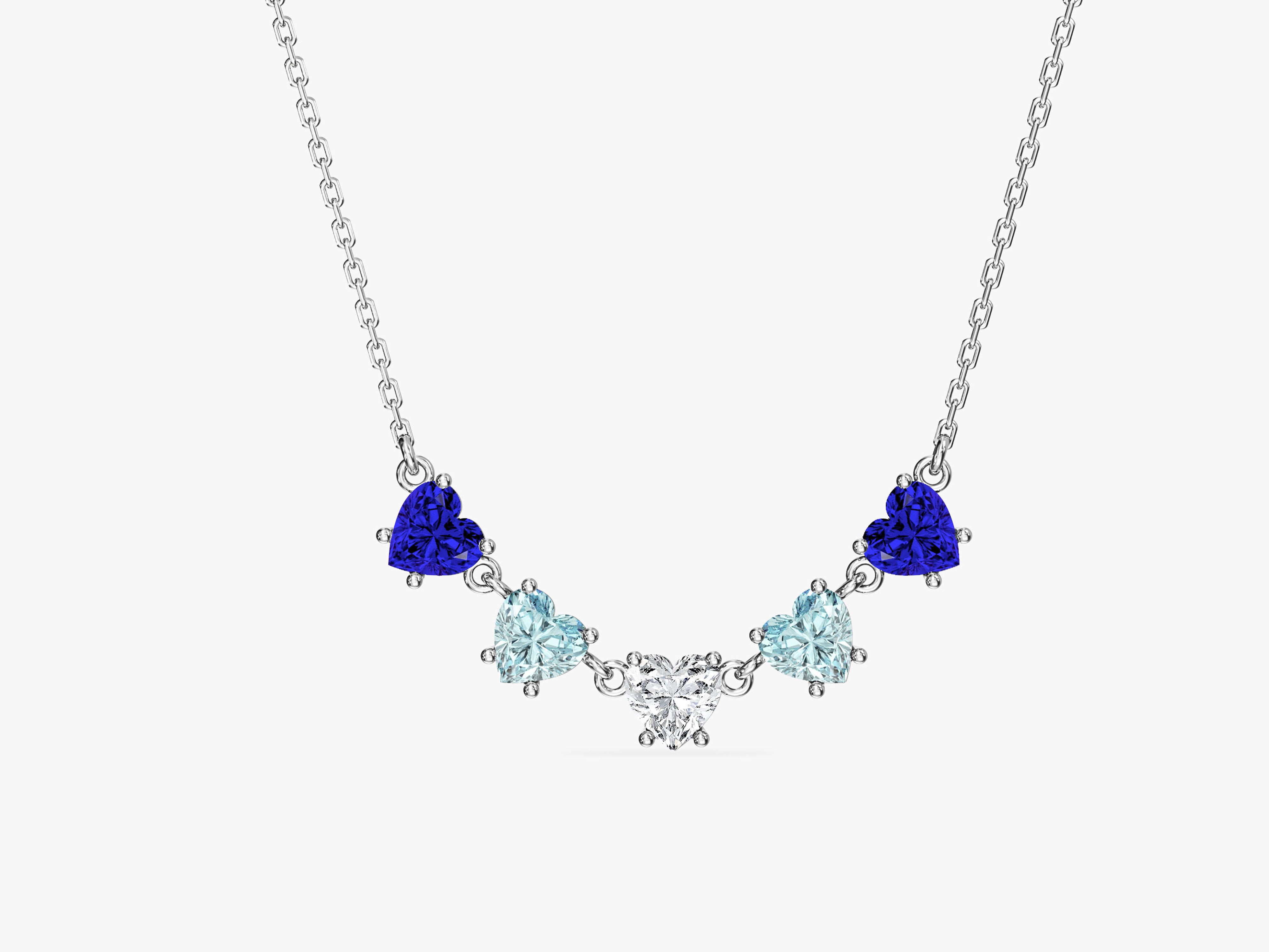 Heart Birthstone Necklace – Eternate