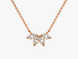 Marquise Crown Necklace