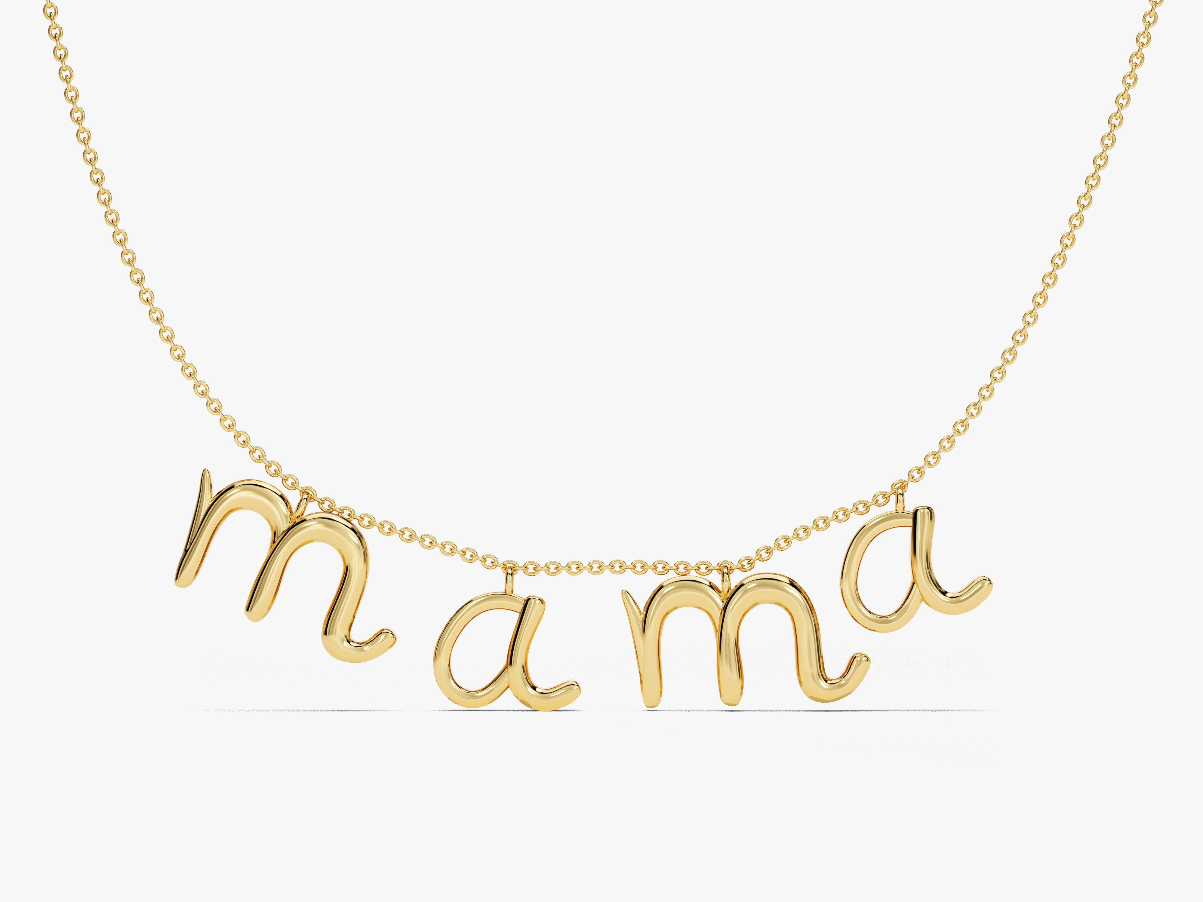 Gold mama necklace, perfect gift for mothers