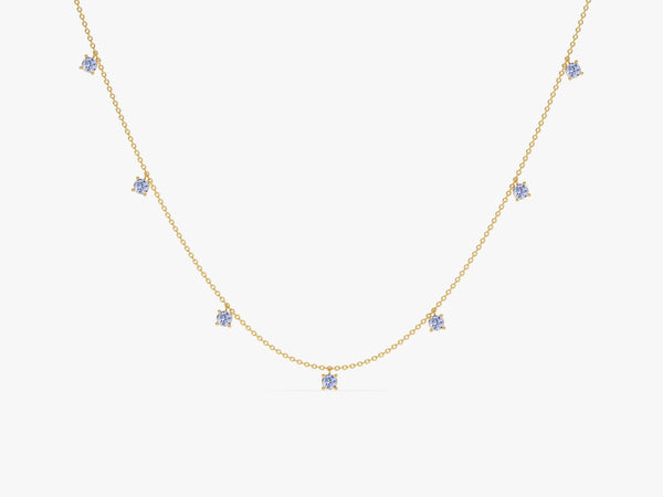 Drop Birthstone Necklace