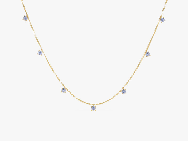 Drop Birthstone Necklace