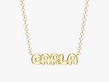 Bubble Name Necklace