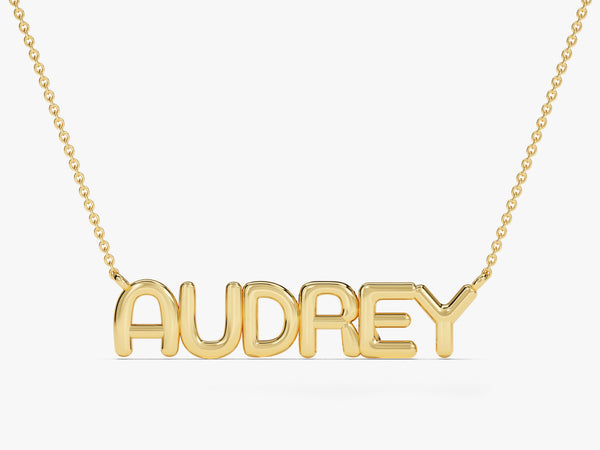 Bubble Name Necklace