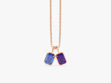 Emerald Family Birthstone Necklace