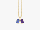 Emerald Family Birthstone Necklace