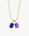 Emerald Family Birthstone Necklace