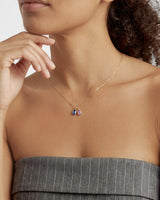 Emerald Family Birthstone Necklace