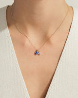 Emerald Family Birthstone Necklace