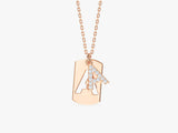 Dual Initial Necklace