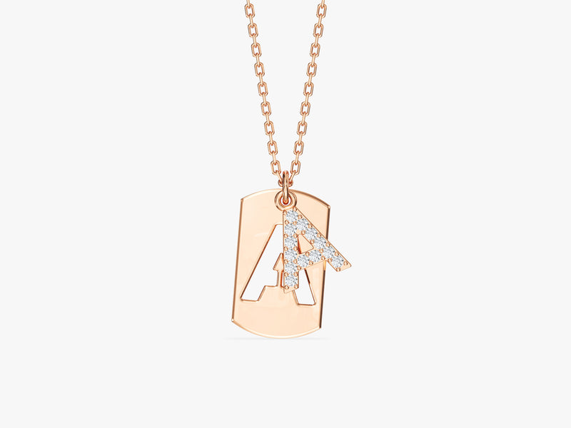 Dual Initial Necklace