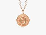 Initial Sand Necklace