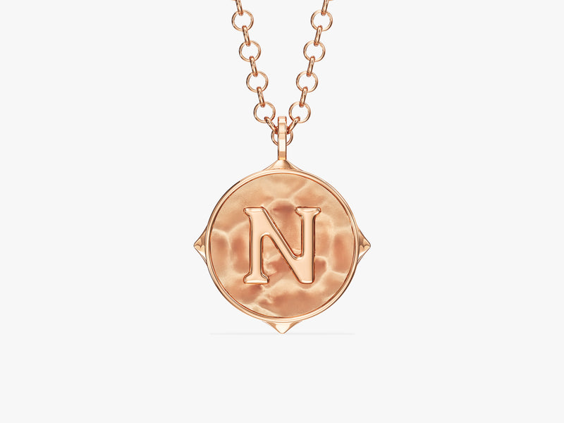 Initial Sand Necklace