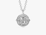 Initial Sand Necklace