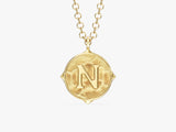Initial Sand Necklace