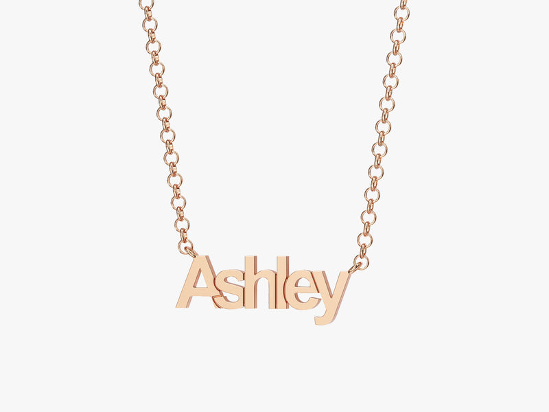 Rolo Chain Name Necklace