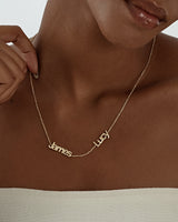 Double Name Necklace