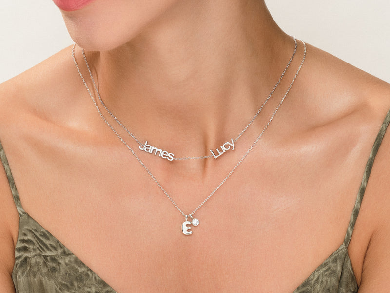 Double Name Necklace